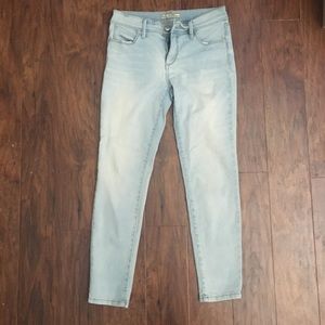 Free People Light Wash Skinny Jeans